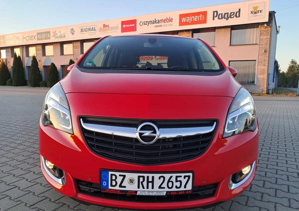Opel Meriva cena 35900 przebieg: 133000, rok produkcji 2015 z Iłowa małe 379